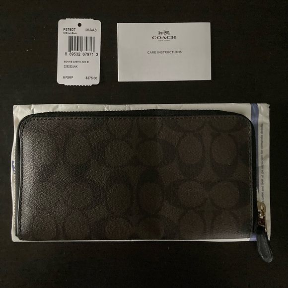 Coach Bonnie Cashin accordion zip wallet - Picture 2 of 3